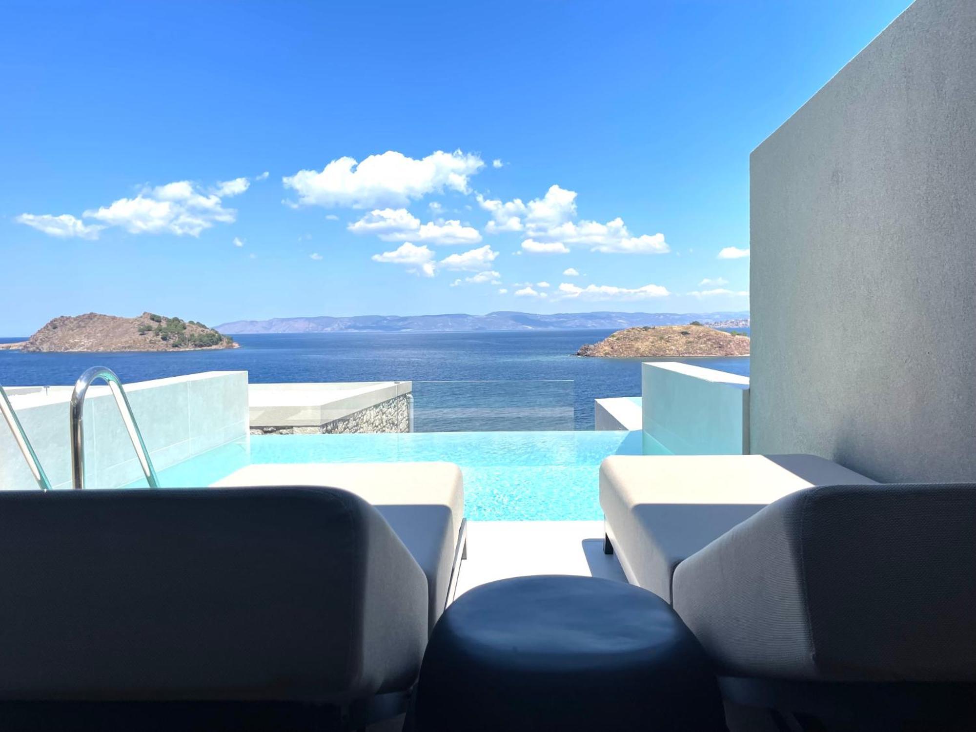 Eleia Seafront Rooms & Villas Pétra Eksteriør bilde