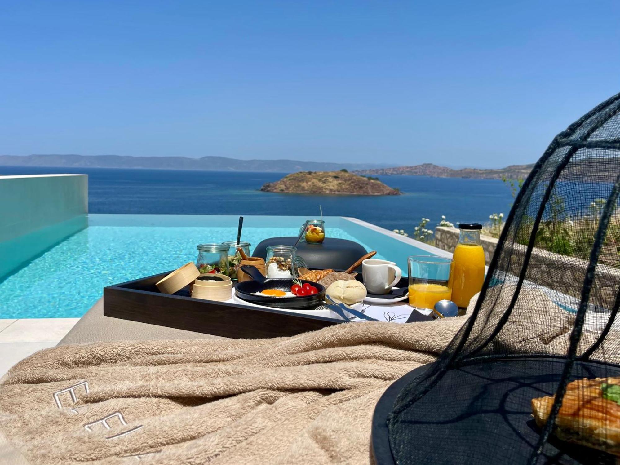 Eleia Seafront Rooms & Villas Pétra Eksteriør bilde