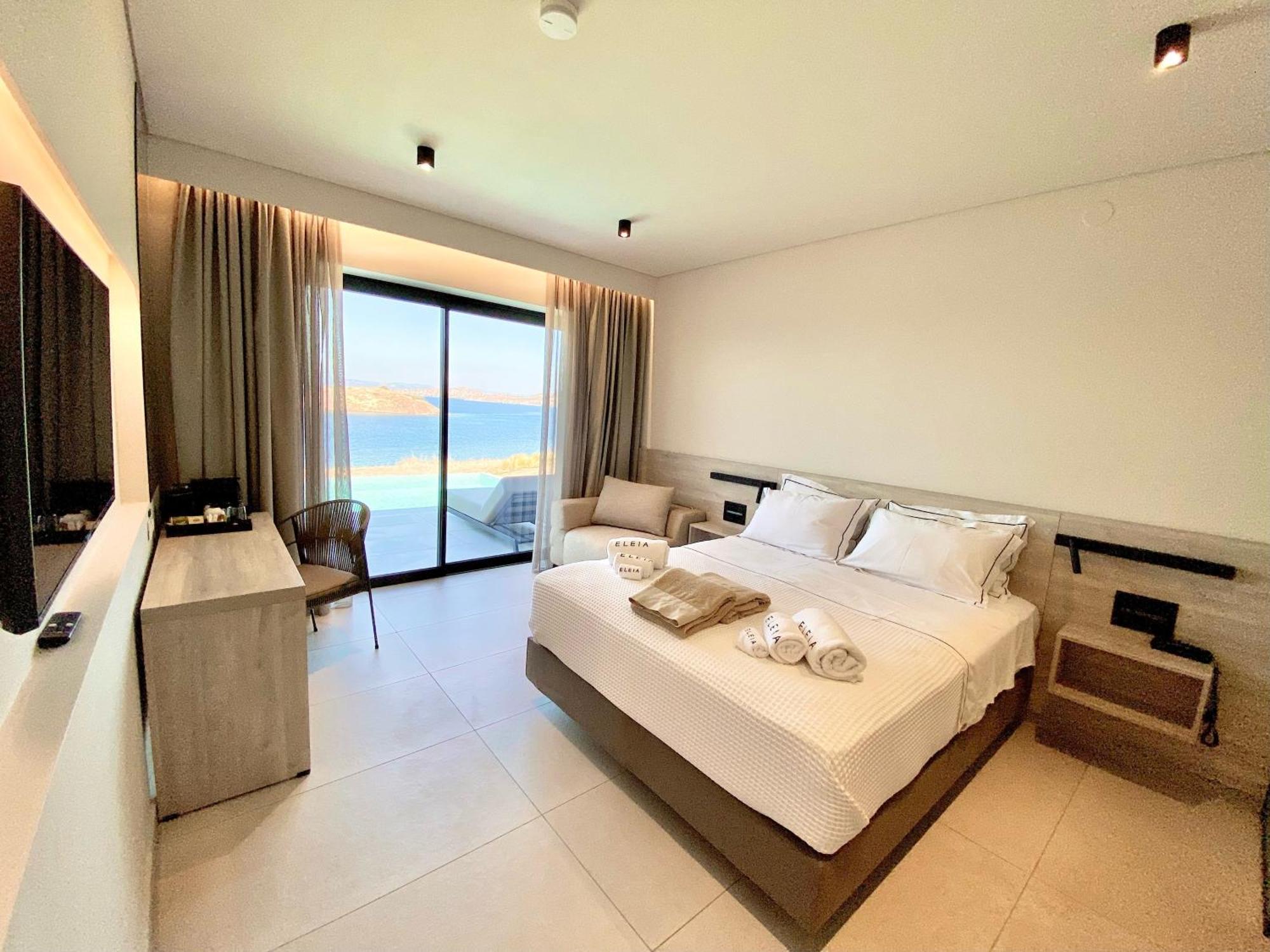 Eleia Seafront Rooms & Villas Pétra Eksteriør bilde