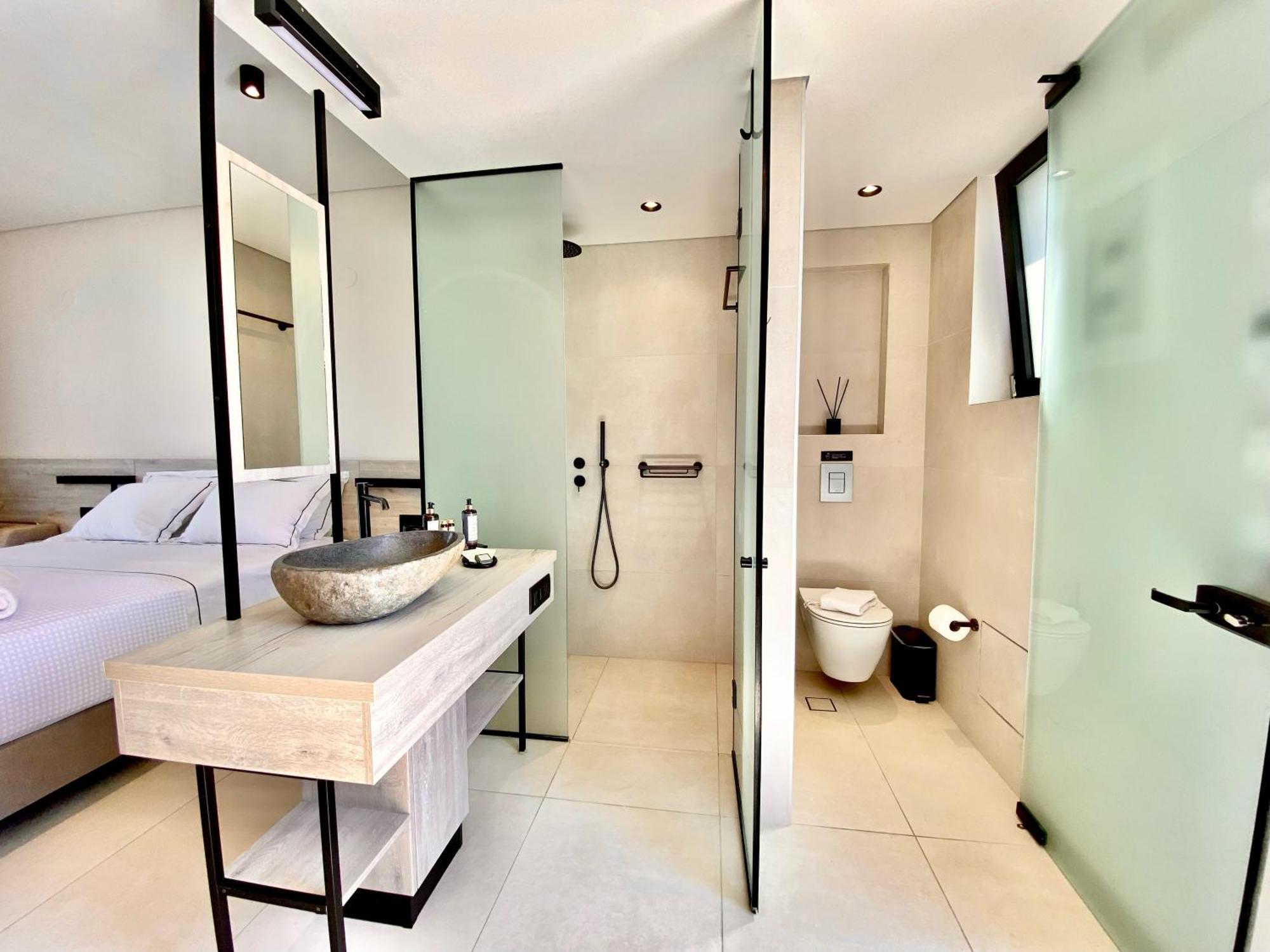 Eleia Seafront Rooms & Villas Pétra Eksteriør bilde