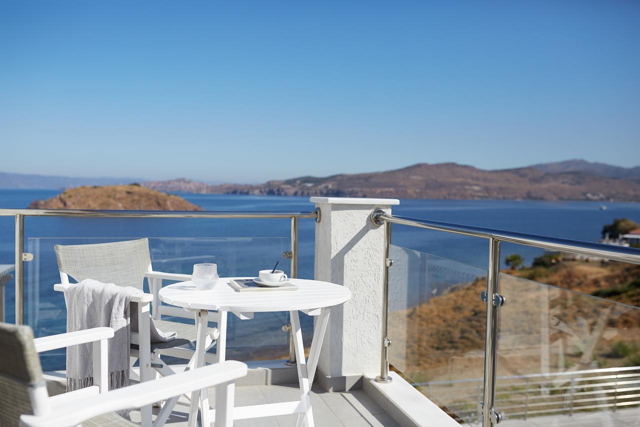 Eleia Seafront Rooms & Villas Pétra Eksteriør bilde