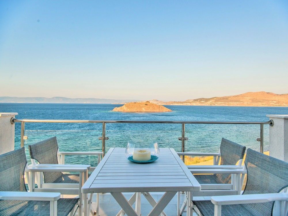 Eleia Seafront Rooms & Villas Pétra Eksteriør bilde