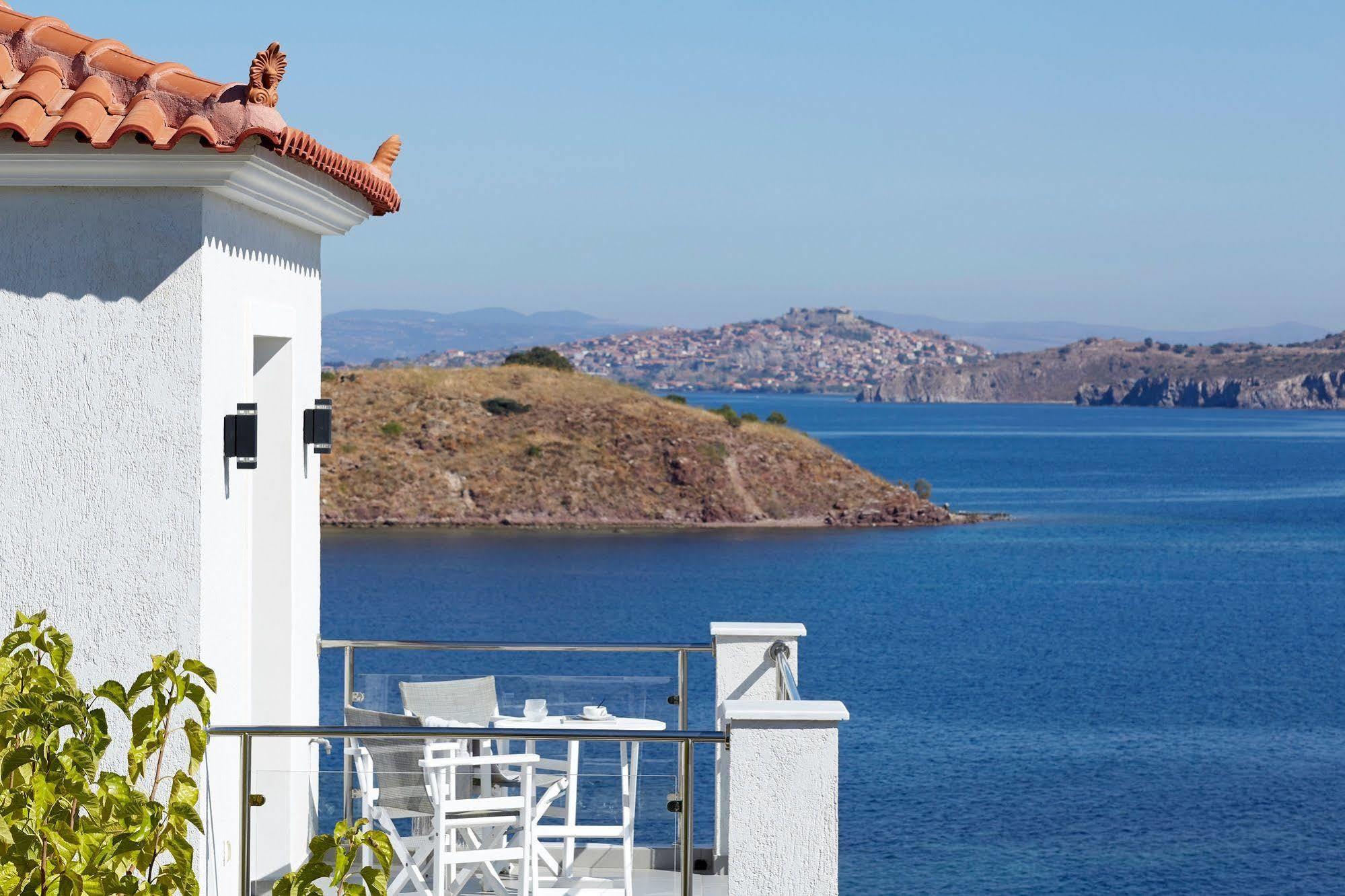Eleia Seafront Rooms & Villas Pétra Eksteriør bilde